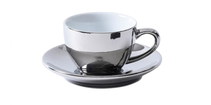 Chantilly Silver Teacup