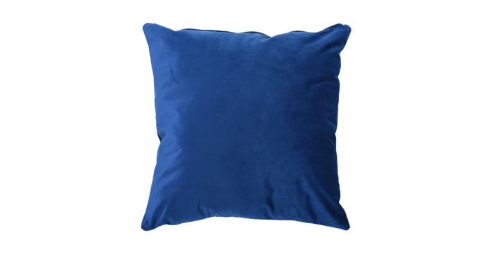 Anja Velvet Pillow Blue 