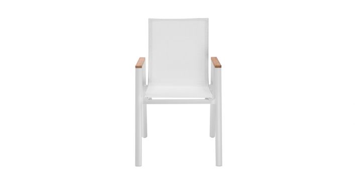 Aviana Outdoor Dining Chair White