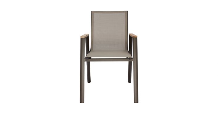 Aviana Outdoor Dining Chair Taupe