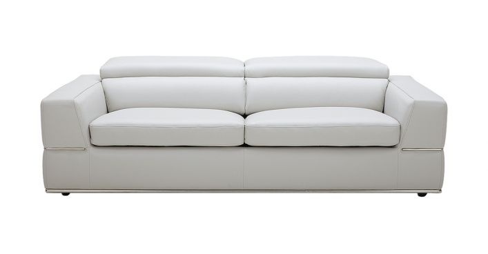 Bergamo 2 Seater Sofa Bed Light Gray 
