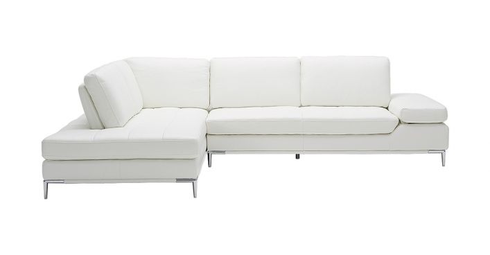 Empire Left Sofa White