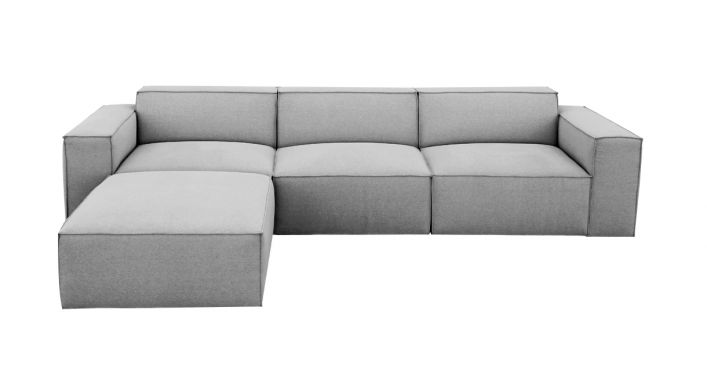 Kobe Sectional Sofa Light Gray