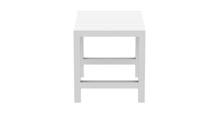 Mykonos Outdoor Bar Table 39"-55" White