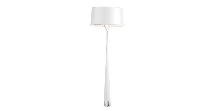 Titan Floor Lamp White